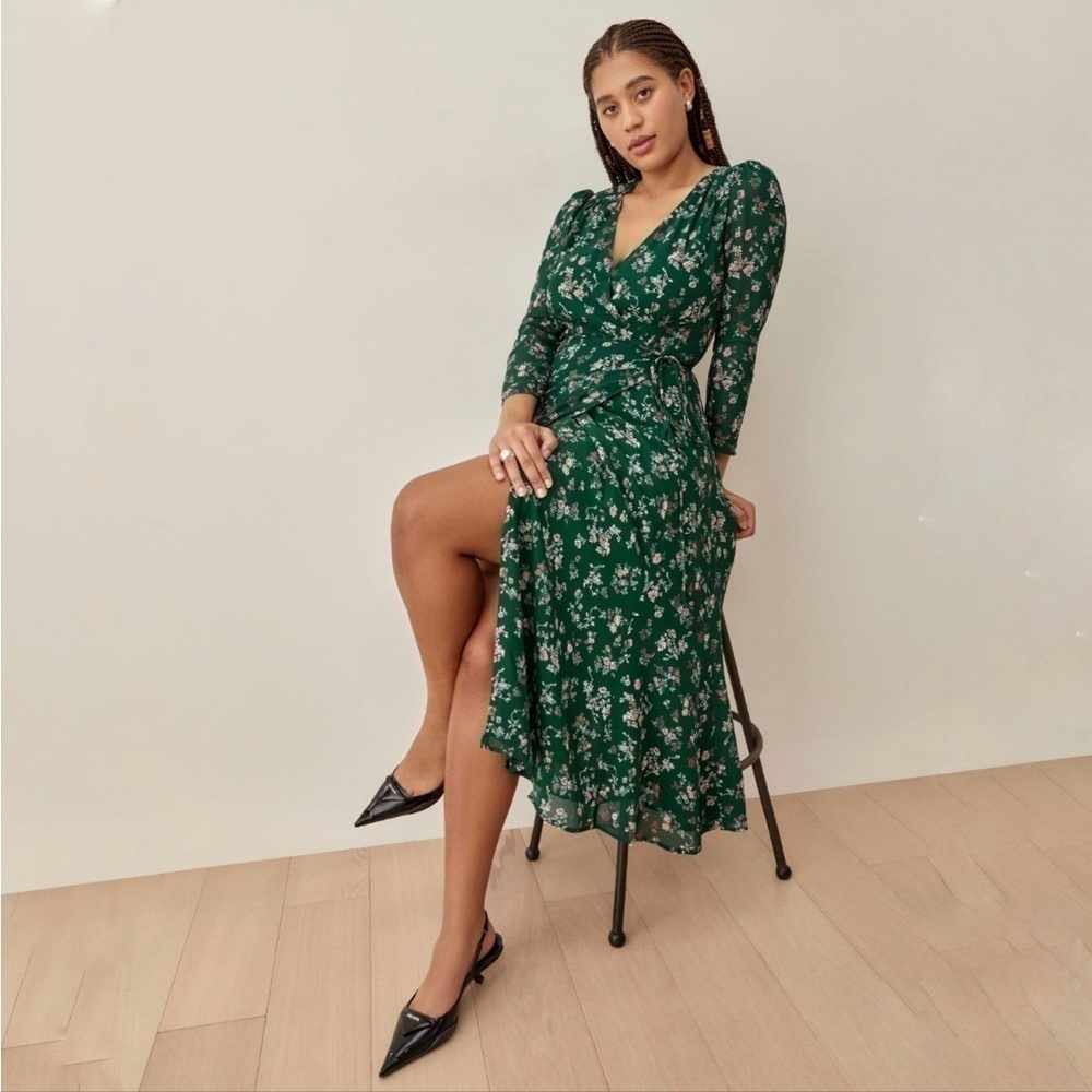 REFORMATION Melba Dress Color: Emilia SIZE XS REFORMATION REFORMATION